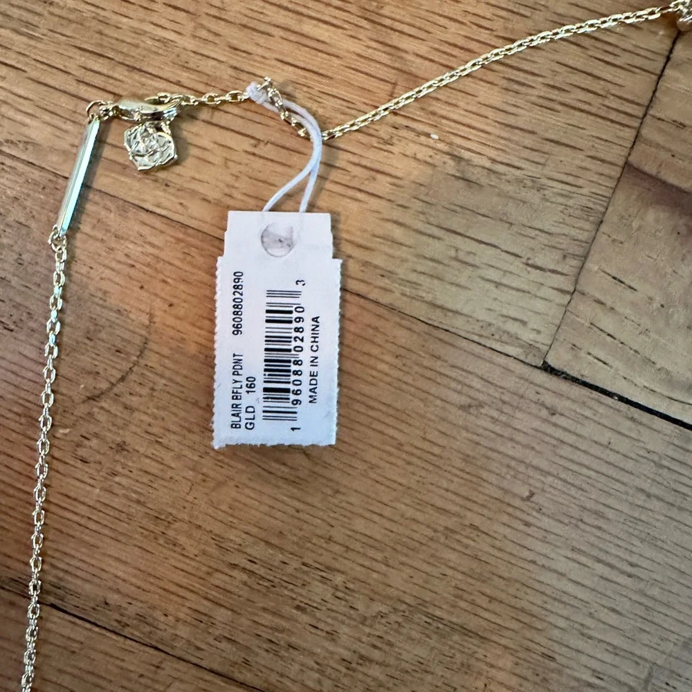 Kendra Scott — Blair Gold Butterfly Pendant Necklace - Picture 5 of 7